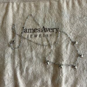 James Avery heart drops necklace